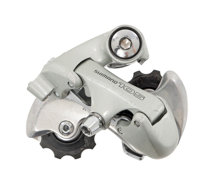 Shimano 105 RD-1056 Road Bike Rear Derailleur 8 Speed Short Cage Silver Vintage