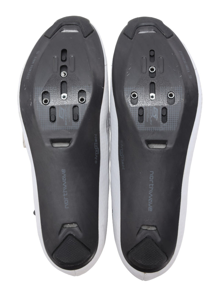 Northwave Extreme Pro 3 Carbon Road Bike Shoes EU 44 US Men 11 WHITE Race Gravel