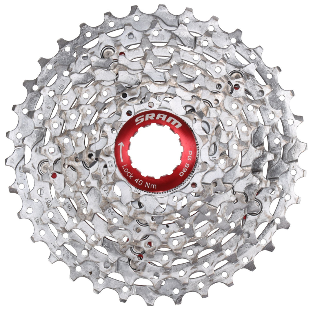 SRAM PG 990 9 Speed Mountain Bike Cassette 11-34T Steel Vintage MTB Shimano HG