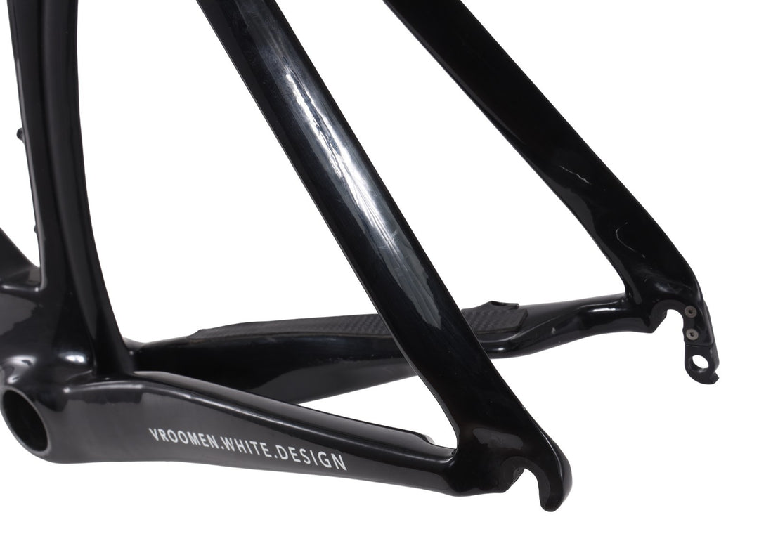 Cervelo S5 Team Carbon Aero Road Bike Frameset 56cm BLACK 700c Rim QR Race 2012