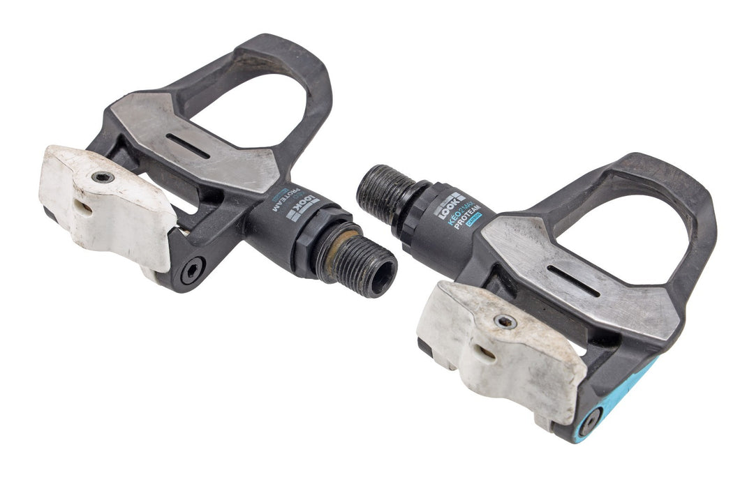 Look KEO 2 Max Proteam Clipless Road Bike Pedals 3-Bolt Omega Pharma Quick-Step