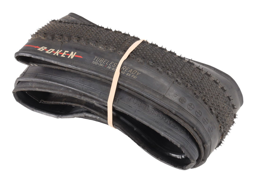 IRC Boken Gravel Bike Tubeless Tire 700 x 36c Black Cyclocross Race Road