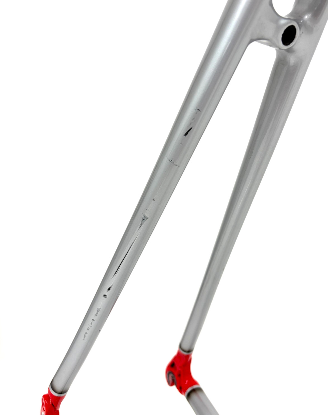 De Rosa King 3 Carbon Road Bike Frameset XXL 73cm Silver Rim Brake QR K1HM 2010