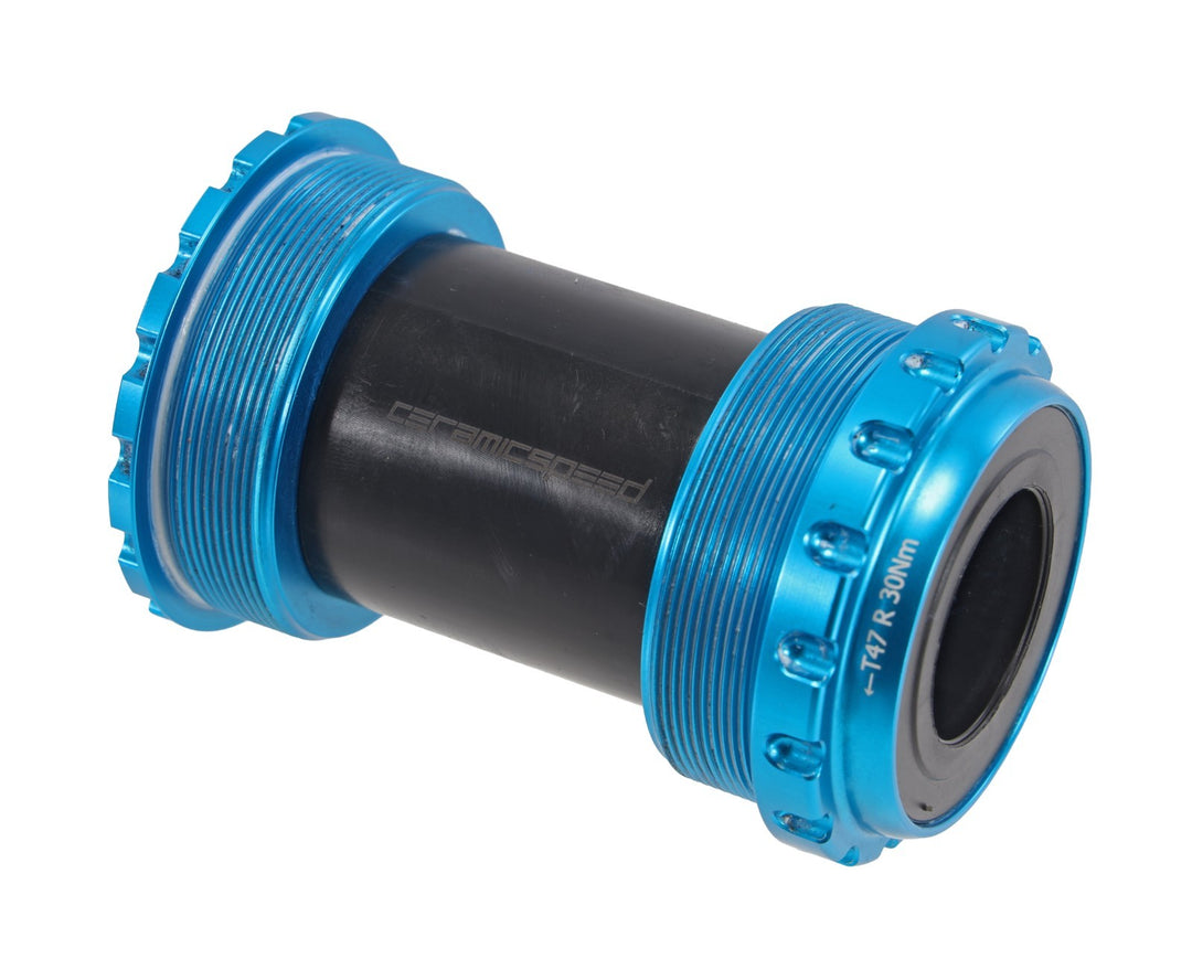 CeramicSpeed T47a Bottom Bracket For Shimano Road Bike 24mm BLUE Standard Race