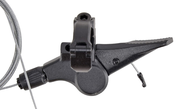 Ascend Tune Dropper Seatpost Remote 1x Lever BLACK Mountain Bike Enduro w/ Cable