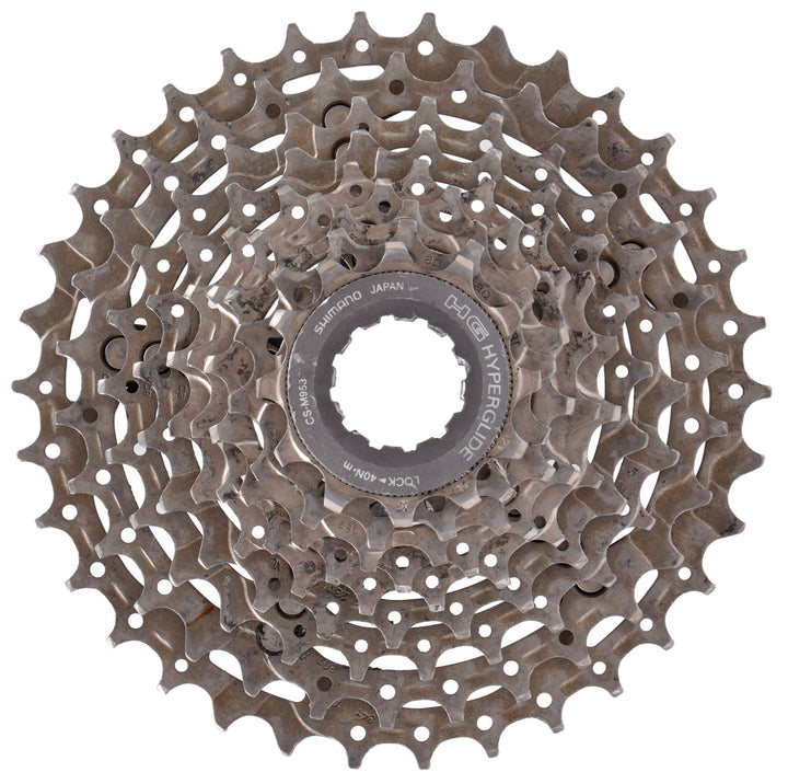 Shimano XTR CS-M953 Mountain Bike 9 Speed Cassette 12-34T Type-AP HG Titanium XC