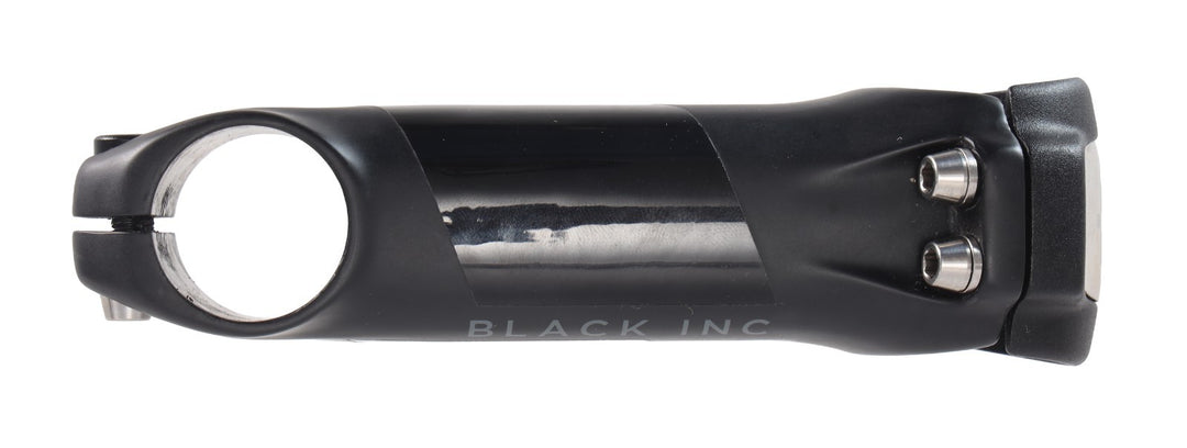 Black Inc Carbon Road Bike Stem 31.8 x 110mm 4-Bolt Titanium -6° Lightweight