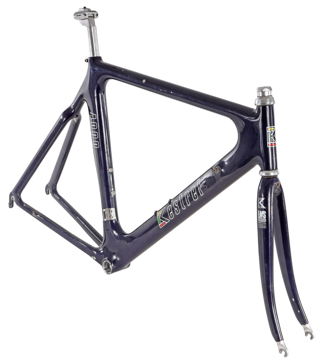Kestrel 4000 Full Carbon Road Bike Frameset 56cm Internal Routing Vintage 1987