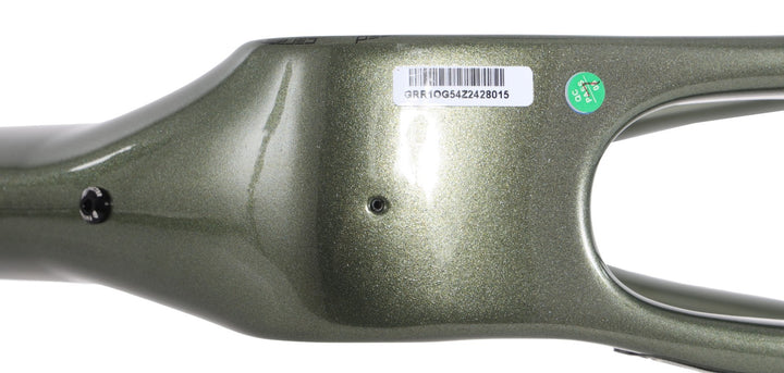 Factor Ostro Gravel Premium v1 Carbon Disc Frameset 54cm Olive CeramicSpeed 2023