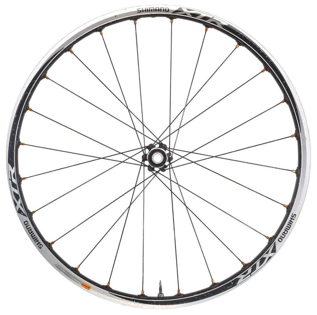 Shimano XTR WH-M988 Scandium CL Disc Tubeless 26" Mtn Bike FRONT Wheel 15mm TA