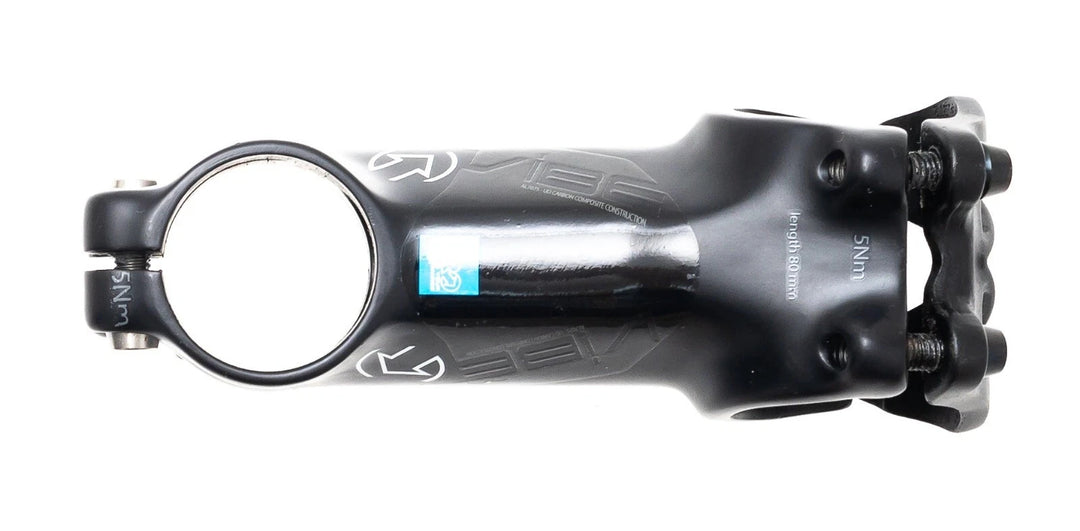 PRO Vibe Alloy Carbon Road Bike Stem 31.8 x 80mm -10º 1 1/8" Gravel Race 2 Bolt