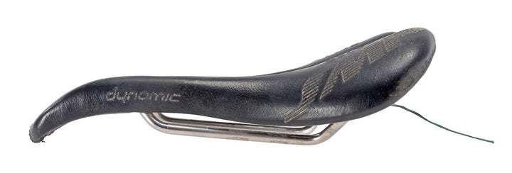 Selle SMP Dynamic Road Bike Saddle 138mm BLACK 7 x 7mm AISI Steel Cutaway Italy