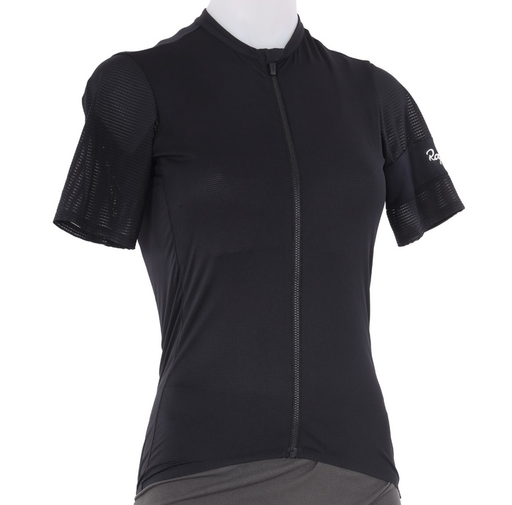 Rapha Souplesse Flyweight Short Sleeve Jersey Women MEDIUM Black Road Bike