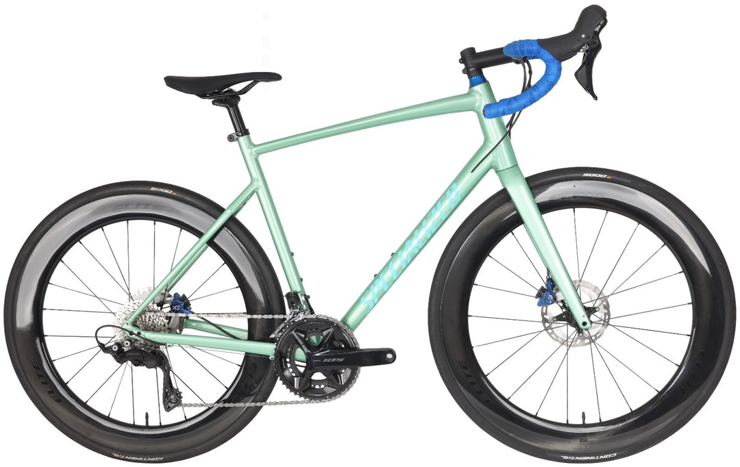 Specialized Allez Comp Alloy Disc Road Bike 58cm 4iiii 2x 12 Sp Shimano 105 2026