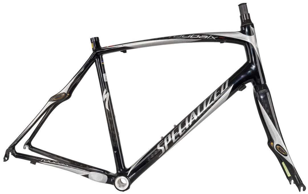 Specialized Roubaix Pro Carbon Road Bike Frameset 58cm BLACK 700c QR Rim 2008