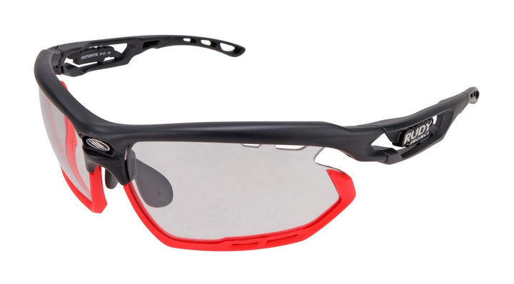 Rudy Project Fotonyk Cycling Sunglasses ImpactX 2 Photochromic BLACK RED Bike