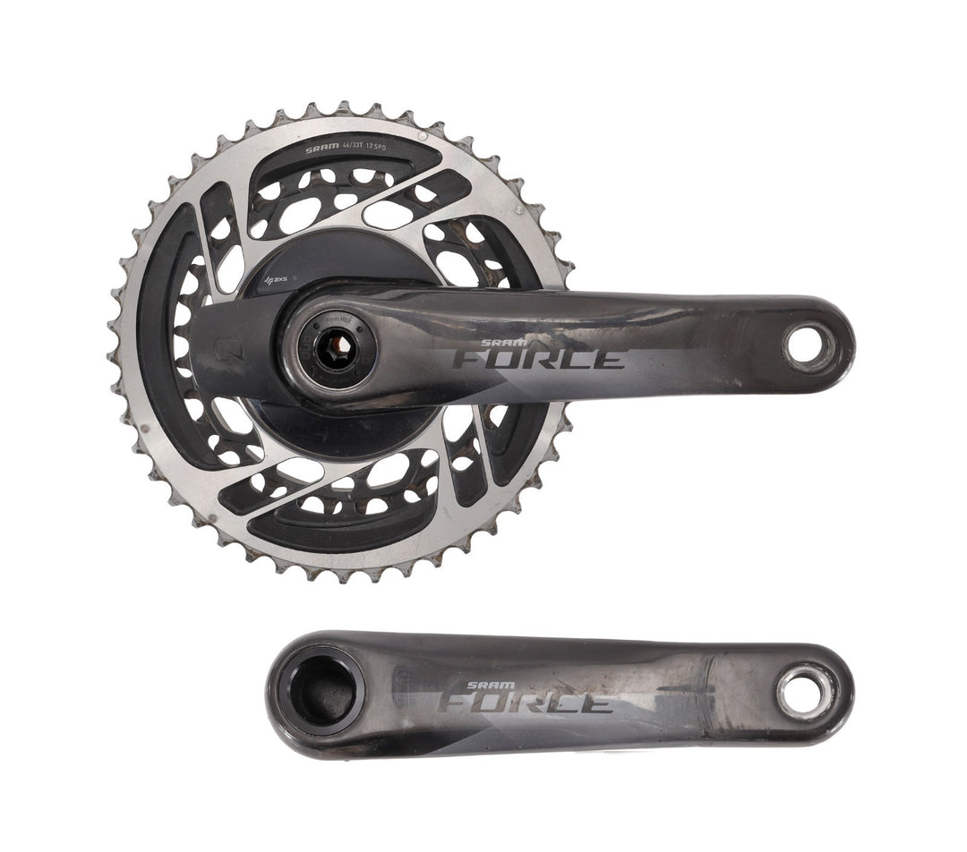 SRAM Force D1 DUB AXS 2x 12s Power Meter Crankset 46/33T Quarq 172.5mm Road Bike