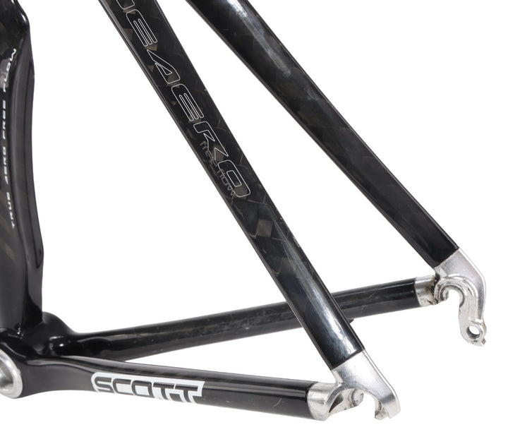 Scott Plasma CR1 LTD Carbon Triathlon Frameset MED Dark Silver QR Rim 700c 2008