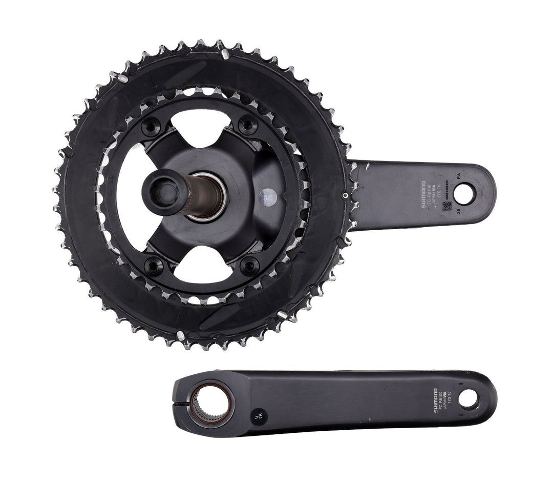 Shimano Ultegra FC-R8100 2 x 12 Speed Road Bike Crankset 170mm 50/34T Compact