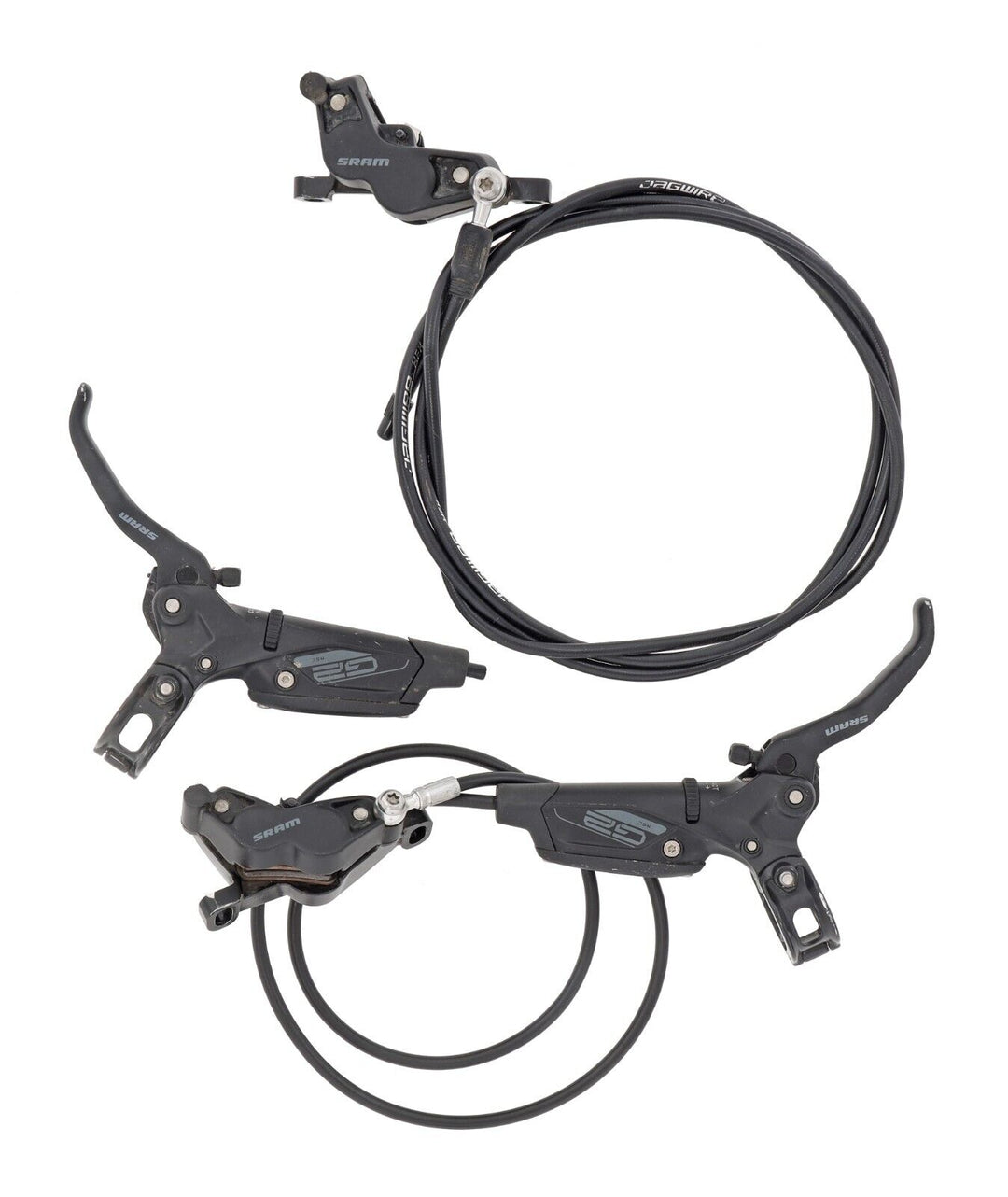 SRAM G2 RSC Mountain Bike Hydraulic Disc Brake Set Levers + 4 Piston Calipers