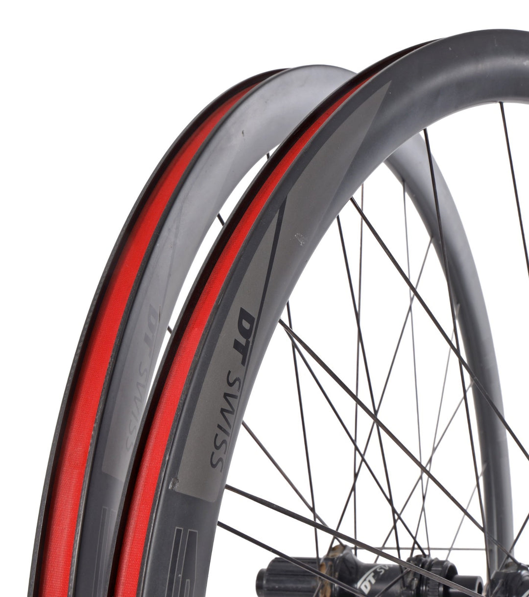 DT Swiss RC38C DB Spline Carbon Clincher 11s Road CL Disc Wheelset 700c 15mm TA