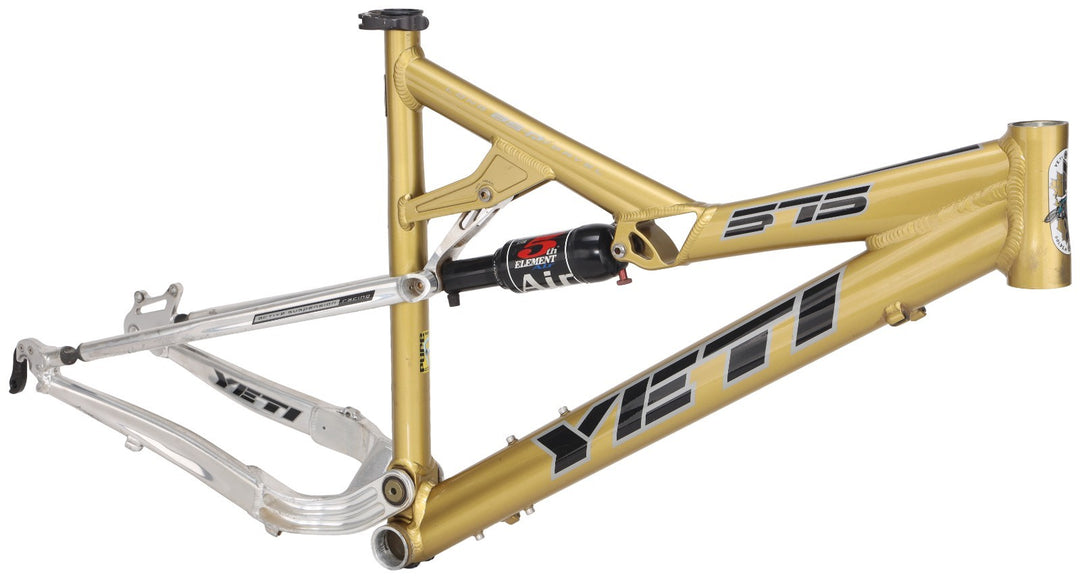 Yeti 575 AS-R Long Travel 26" Alloy Mountain Bike Frameset MEDIUM Gold 5th 2005