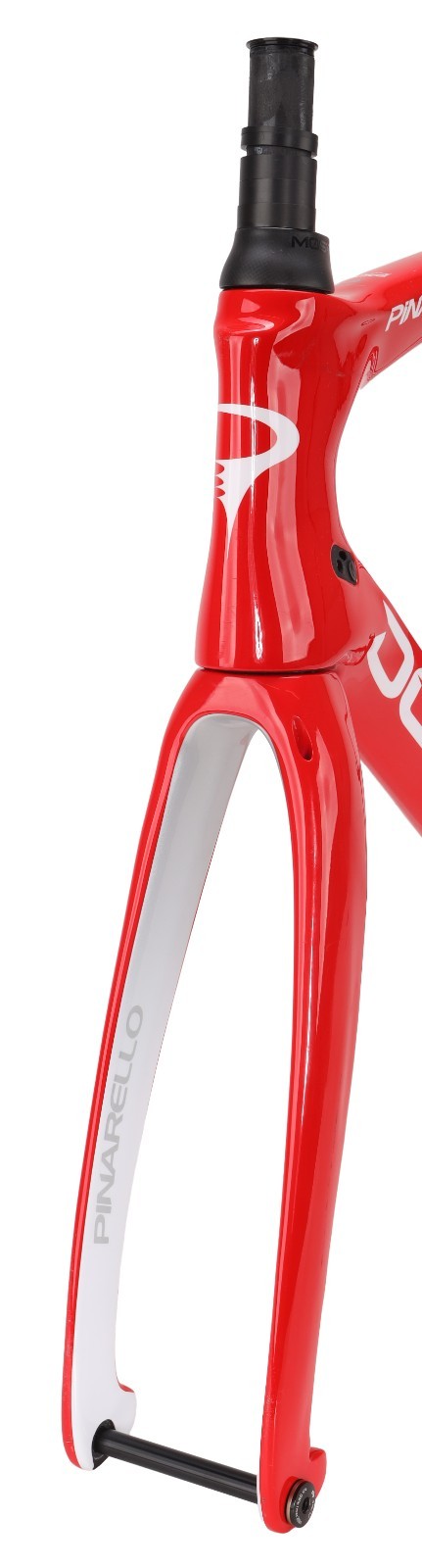Pinarello Dogma F10 Disc Carbon Road Bike Frameset 56cm Red White Italy 2020