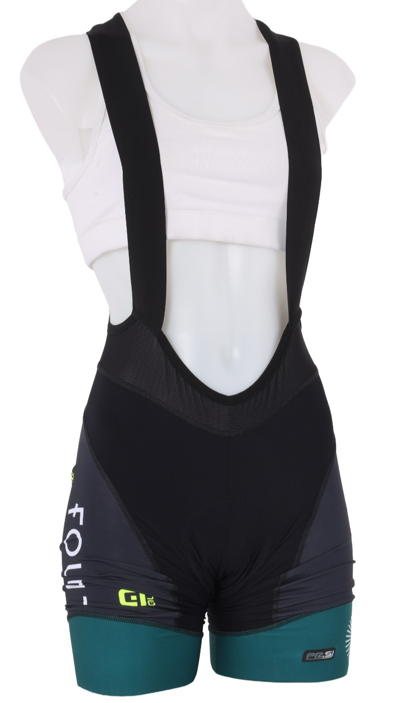 Ale Cycling Shimano Cannondale Bib Shorts Women MEDIUM Black Cycling Road Bike
