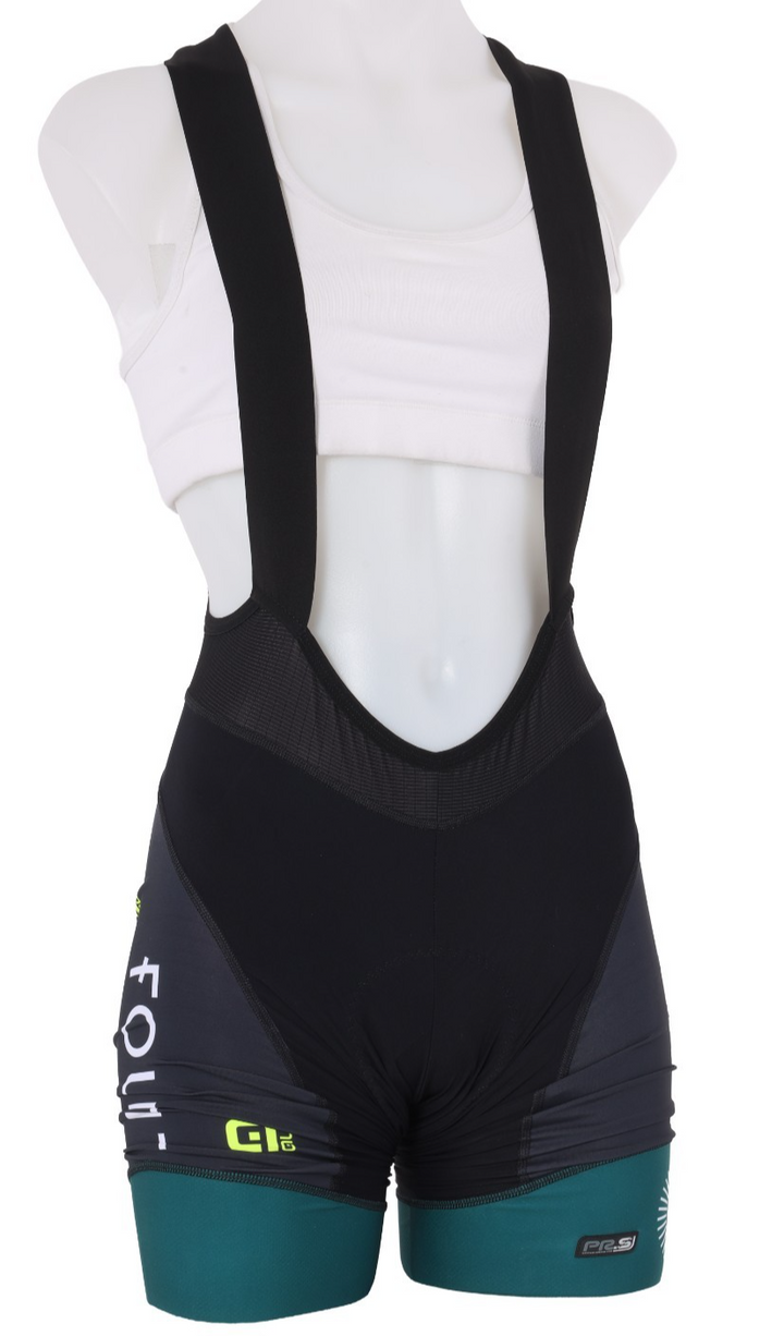 Ale Cycling Shimano Cannondale Bib Shorts Women MEDIUM Black Cycling Road Bike