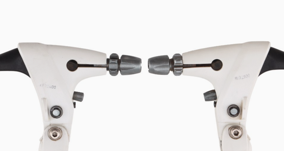 SRAM 9.0 SL Mountain Bike Brake Lever Set WHITE Vintage MTB Super Light 22.2mm