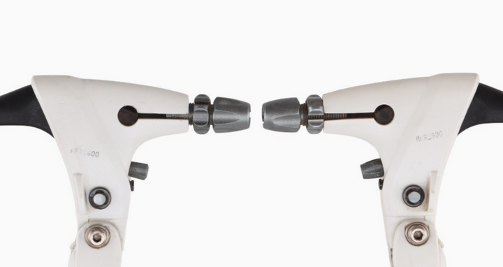 SRAM 9.0 SL Mountain Bike Brake Lever Set WHITE Vintage MTB Super Light 22.2mm