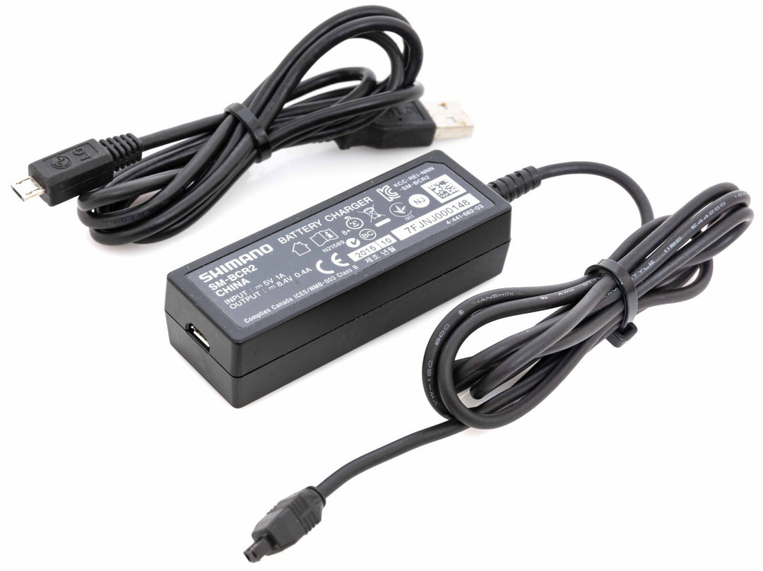 Shimano e-Tube Di2 Shifting System Charger SM-BCR2 Road Bike USB Firmware Gravel