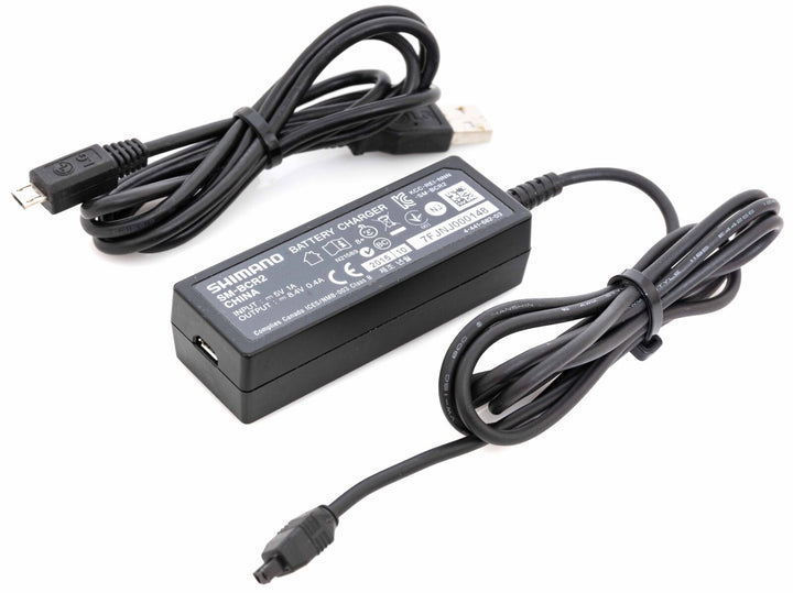 Shimano e-Tube Di2 Shifting System Charger SM-BCR2 Road Bike USB Firmware Gravel