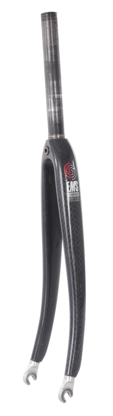 Kestrel EMS Composite Road Bike Fork 1" Threaded 700c QR Rim Nude Vintage USA