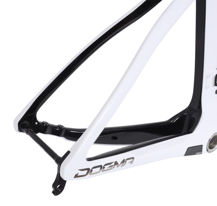 Pinarello Dogma F Disc Carbon Road Bike Frameset 54cm Crystal White Italy 2023