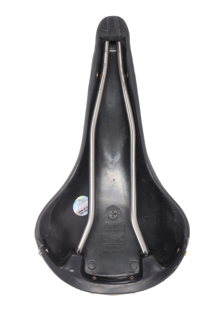 Selle San Marco Rolls Classic Titanium Bike Saddle 145mm BLACK 7x 7mm Vintage