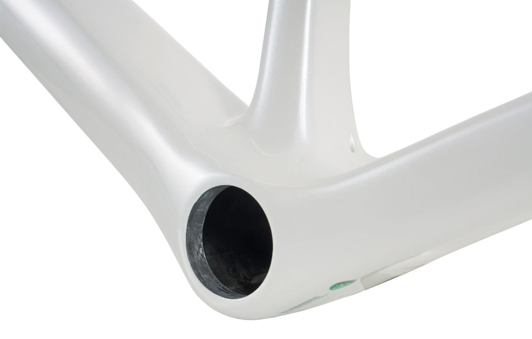 Factor O2 Disc Carbon Road Bike Frameset 58cm Pearl White Race Cycling CX 2020