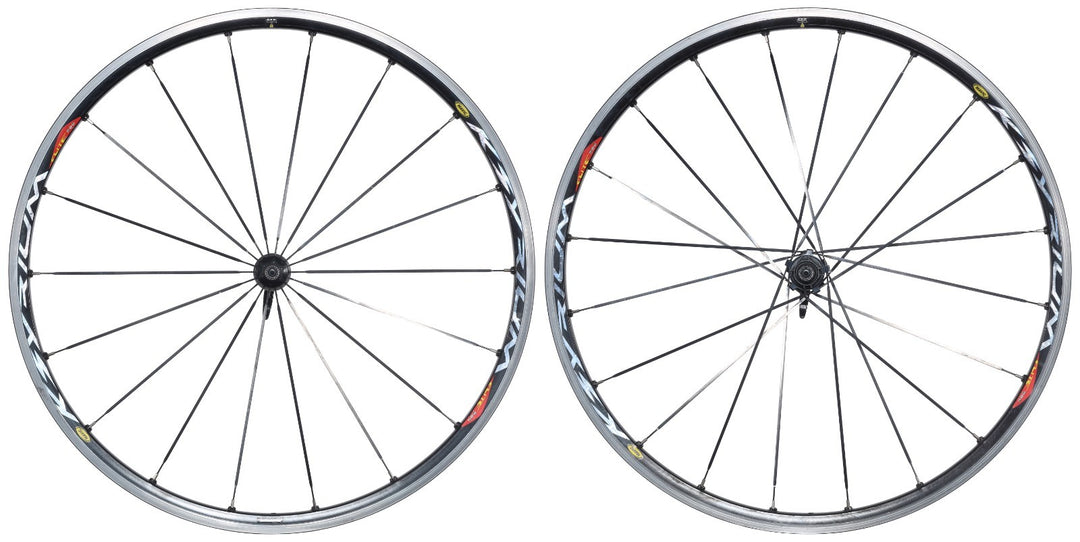 Mavic Ksyrium Elite Alloy Road Clincher Wheelset 9-12 Spd Campagnolo 700c Rim QR