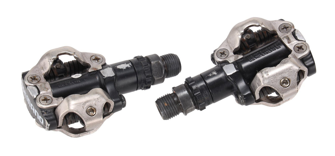 Shimano Deore PD-M520 SPD Clipless Mountain Bike Pedals 2 Bolt 9/16" w/ Cleats