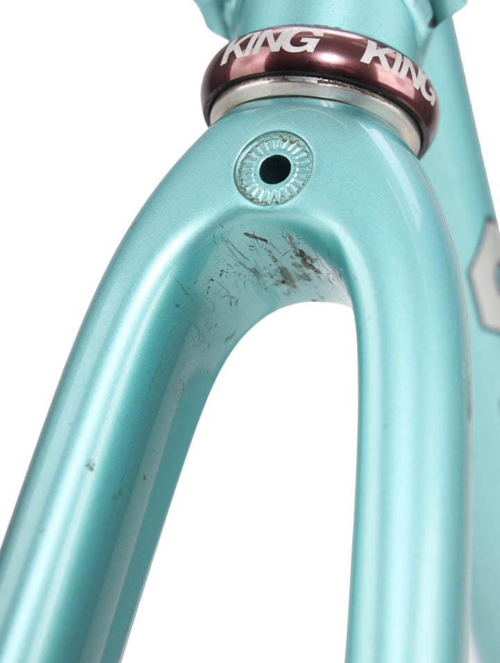 Serotta Colorado Ti CTi Road Bike Frameset XS 50cm 650c TEAL Rim QR USA Made