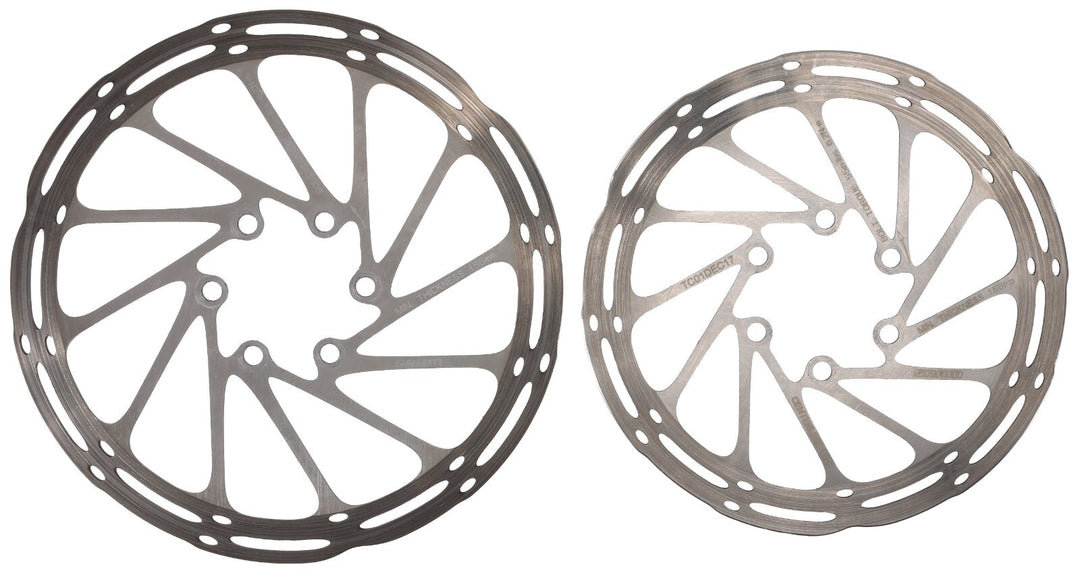 SRAM CenterLine Mountain Bike Disc Brake Rotors 160/140mm 6 Bolt 1 PAIR MTB XC