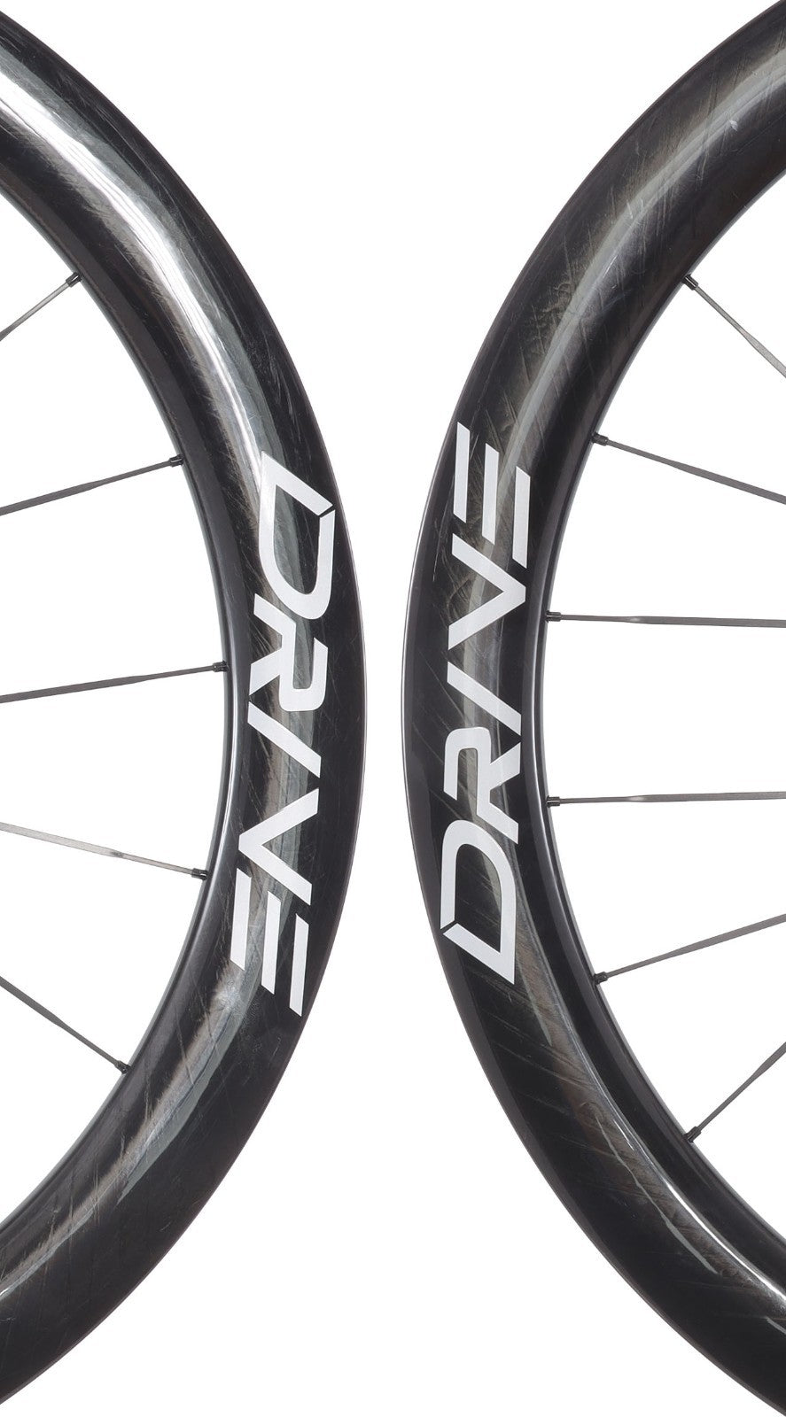 Elitewheels Drive 50D Carbon Spoke Disc Tubeless Road Wheelset 12/13 Spd Ceramic
