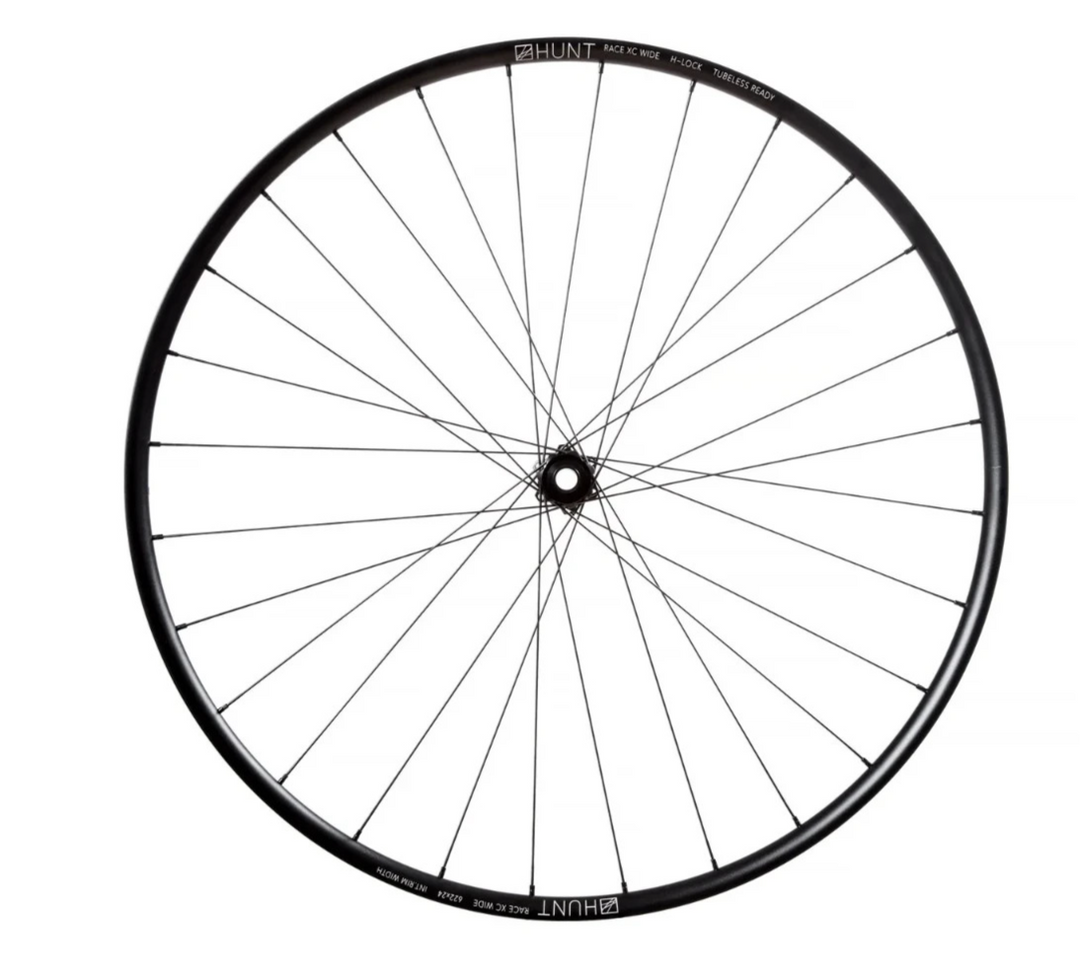 HUNT Race XC 29 MTB Alloy Mountain Bike FRONT Wheel CL Disc 15x 110mm Gravel CX