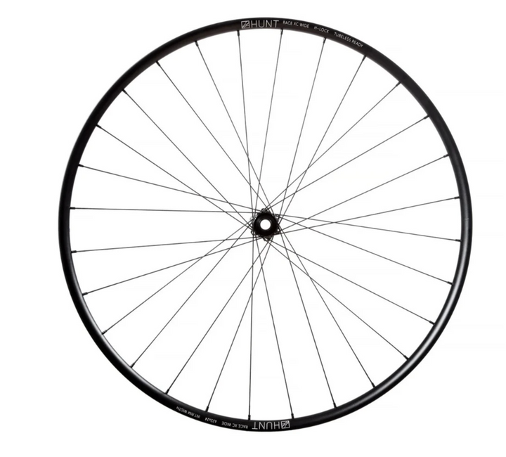 HUNT Race XC 29 MTB Alloy Mountain Bike FRONT Wheel CL Disc 15x 110mm Gravel CX