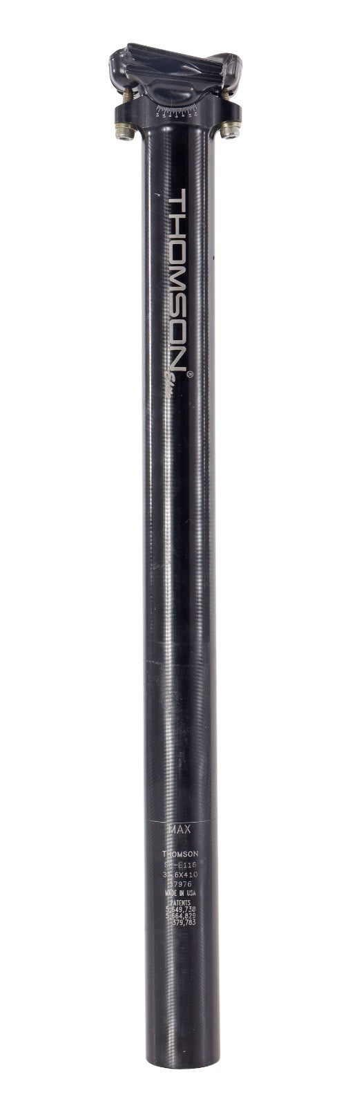 Thomson Elite Alloy Mountain Bike Seatpost 31.6 x 410mm 0 SB 7 x 7mm SP-E116 XC