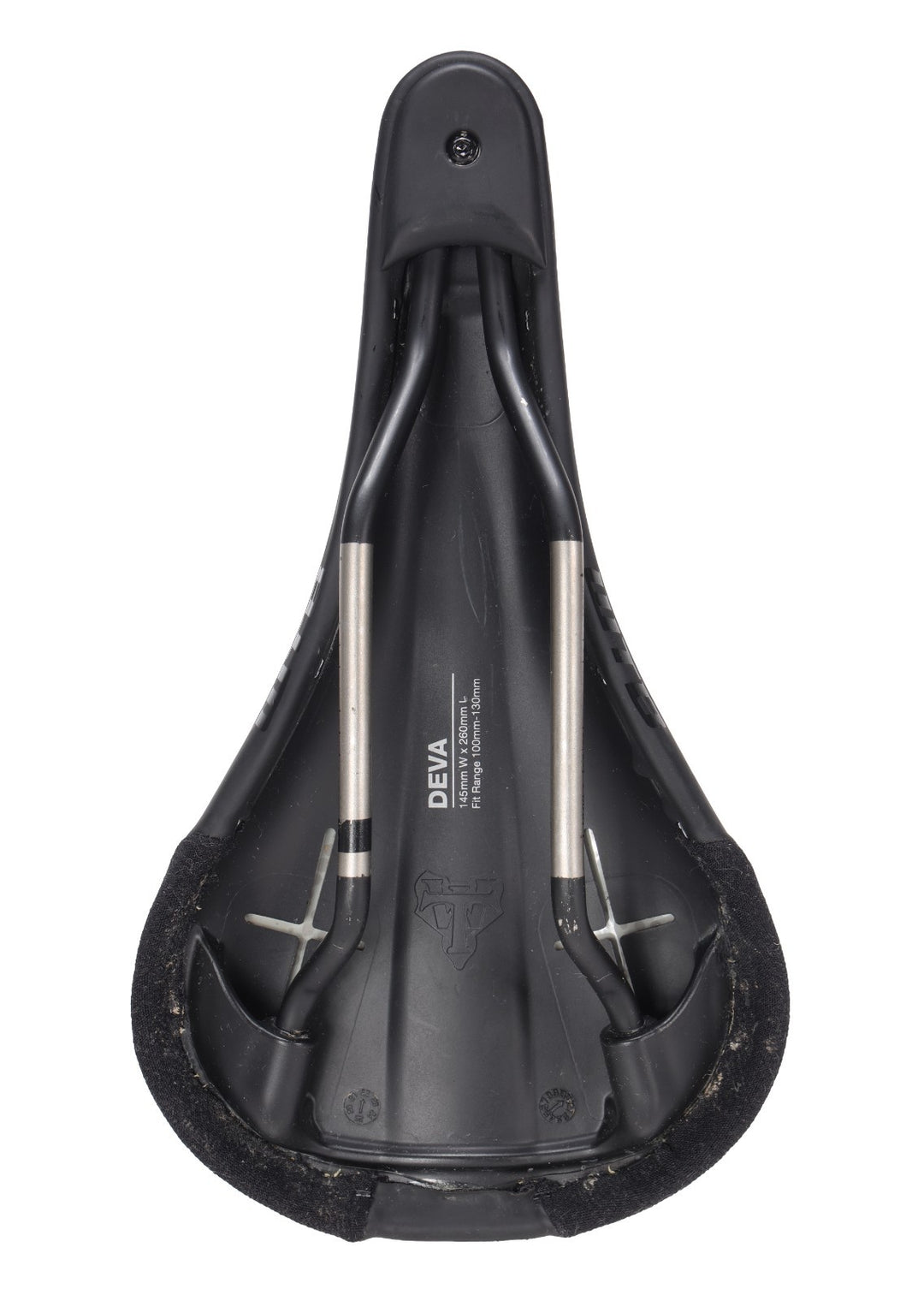 WTB Deva Medium Ti Rail Mountain Bike Saddle 145mm 7 x 7mm Gravel BLACK