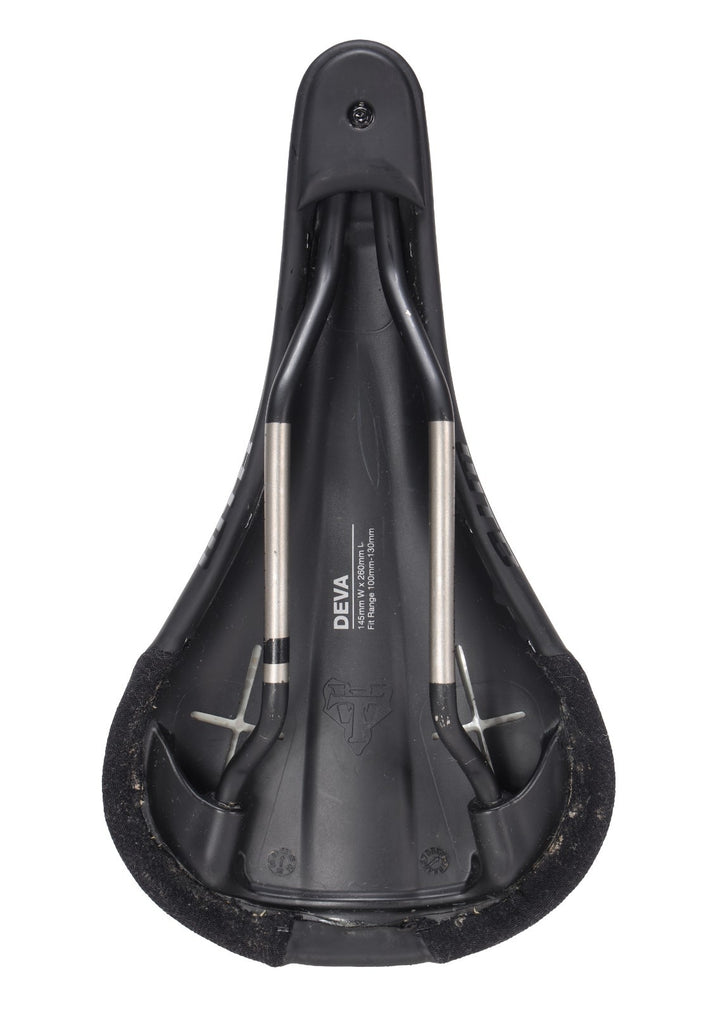 WTB Deva Medium Ti Rail Mountain Bike Saddle 145mm 7 x 7mm Gravel BLACK