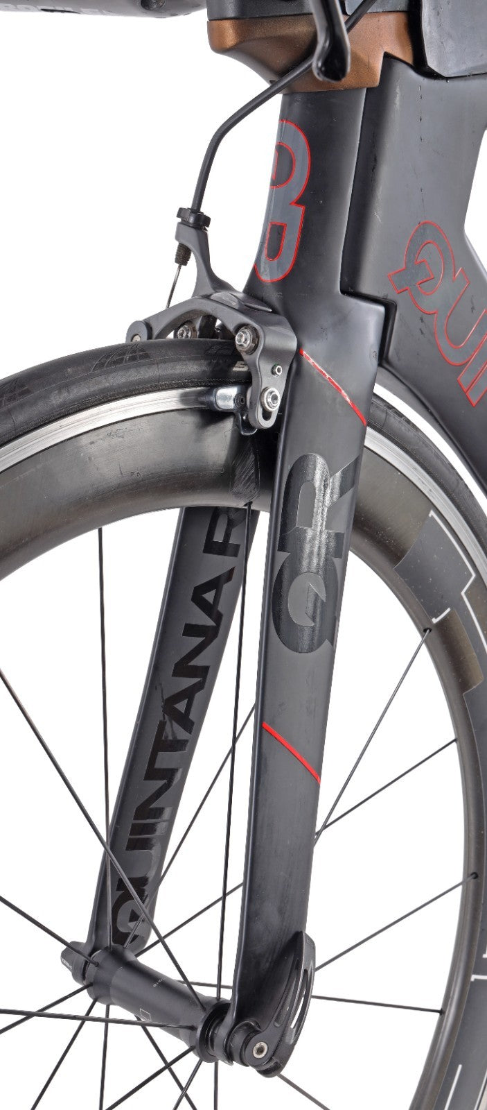 Quintana Roo PRsix Di2 2x11s Carbon Triathlon Bike 52cm Ultegra HED Jet 6/9 2016