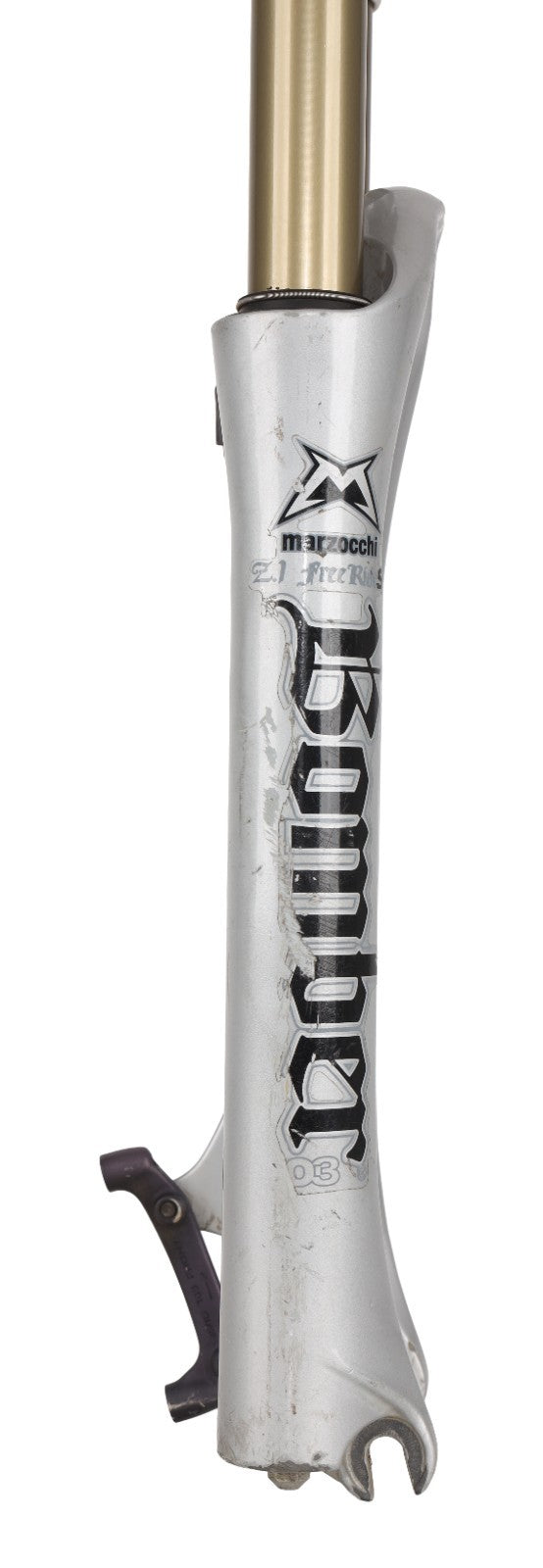Marzocchi Bomber Z1 Freeride SL 130-150mm Mtn Bike Fork 26" SILVER 9 x 100mm MTB