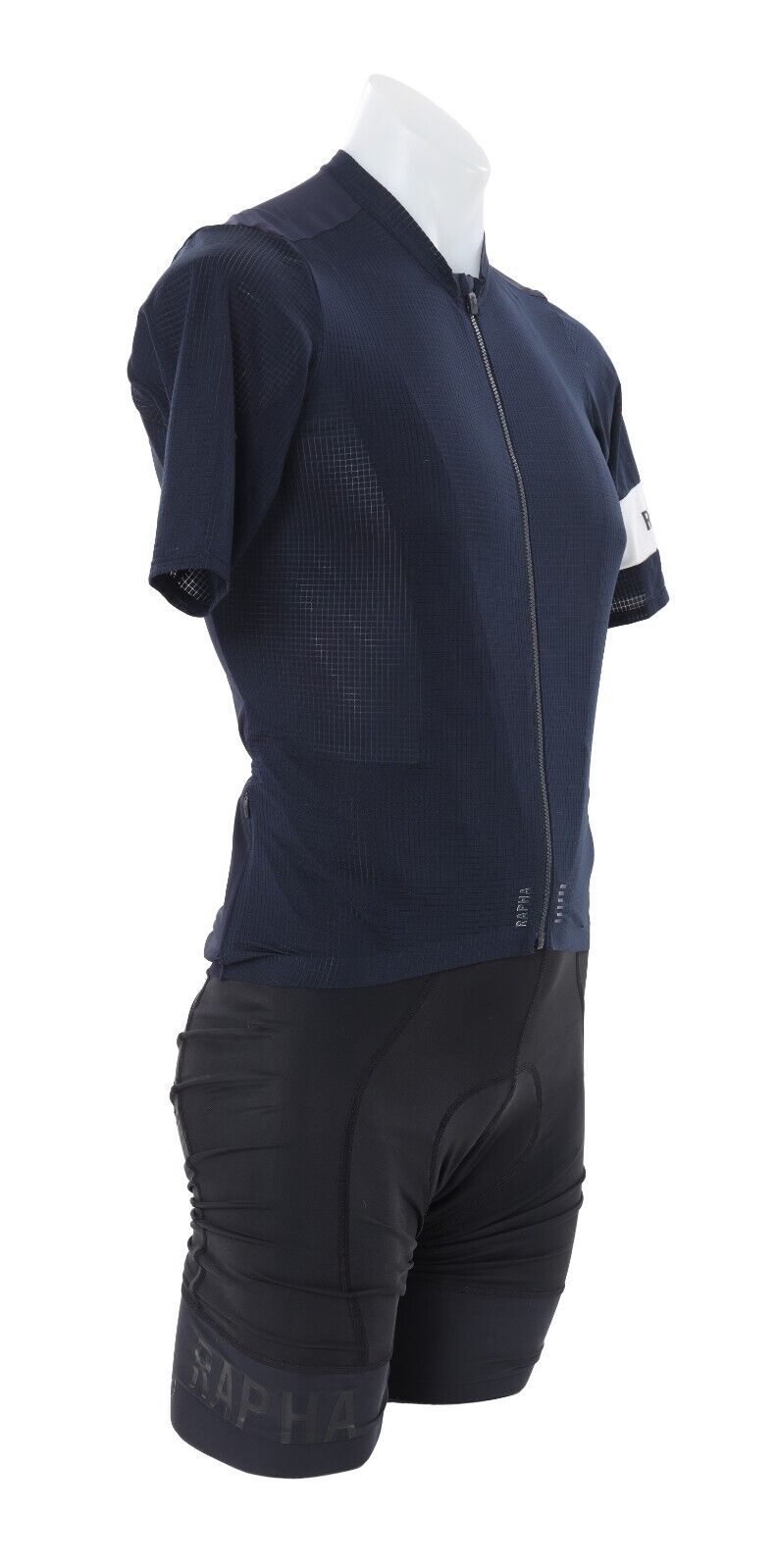 Rapha Pro Team Flyweight Short Sl Cycling Kit Jersey Bib Shorts Men M/L DRK NAVY